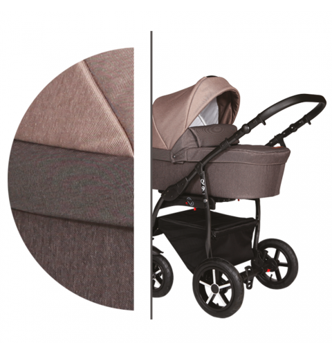 Baby Merc Q9 - wózek wielofunkcyjny, zestaw 2w1 z opcją 3w1 i 4w1 | 175/B